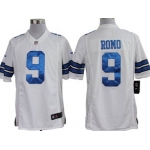 Nike Dallas Cowboys #9 Tony Romo White Limited Jersey