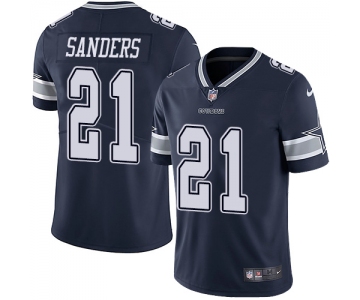 Nike v Cowboys #21 Deion Sanders Navy Blue Team Color Men's Stitched NFL Vapor Untouchable Limited Jersey