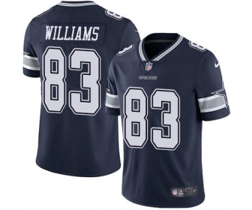 Nike v Cowboys #83 Terrance Williams Navy Blue Team Color Men's Stitched NFL Vapor Untouchable Limited Jersey