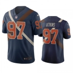 Cincinnati Bengals #97 Geno Atkins Navy Vapor Limited City Edition NFL Jersey