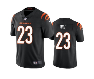 Men's Cincinnati Bengals #23 Daxton Hill Black Vapor Untouchable Limited Stitched Jersey