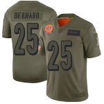 Nike Bengals #25 Giovani Bernard Camo Men's Stitched NFL Limited 2019 Salute To Service Jersey