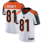 Nike Bengals #81 Tyler Kroft White Men's Stitched NFL Vapor Untouchable Limited Jersey