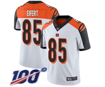 Nike Bengals #85 Tyler Eifert White Men's Stitched NFL 100th Season Vapor Limited Jersey