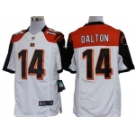 Nike Cincinnati Bengals #14 Andy Dalton White Limited Jersey