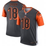 Nike Cincinnati Bengals 18 A.J. Green Black Inverted Legend Jersey