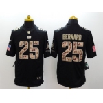 Nike Cincinnati Bengals #25 Giovani Bernard Salute to Service Black Limited Jersey