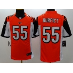 Nike Cincinnati Bengals #55 Vontaze Burfict Orange Limited Jersey