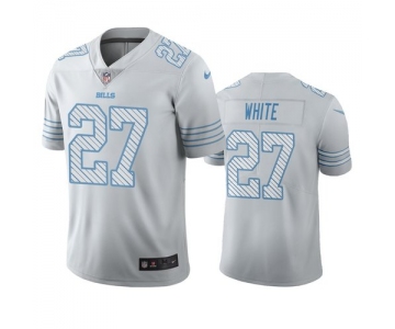 Buffalo Bills #27 Tredavious White White Vapor Limited City Edition NFL Jersey