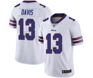 Men's Buffalo Bills #13 Gabriel Davis White Vapor Untouchable Limited Stitched Jersey