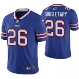 Men's Buffalo Bills #26 Devin Singletary Blue Vapor Untouchable Limited Stitched NFL Jersey