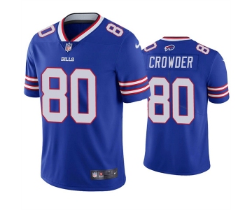 Men's Buffalo Bills #80 Jamison Crowder Blue Vapor Untouchable Limited Stitched Jersey