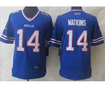 Nike Buffalo Bills #14 Sammy Watkins 2013 Light Blue Limited Jersey