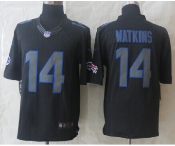 Nike Buffalo Bills #14 Sammy Watkins Black Impact Limited Jersey