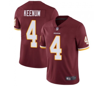 Men's Nike Washington Redskins 4 Case Keenum Burgundy Vapor Untouchable Limited Jersey
