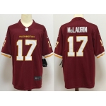 Men's Washington Redskins #17 Terry McLaurin Burgundy Red NEW 2020 Vapor Untouchable Stitched NFL Nike Limited Jersey