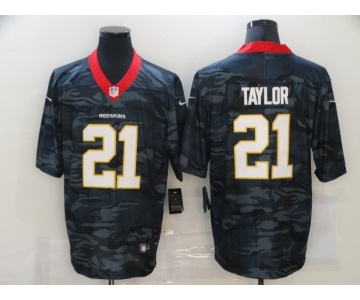 Men's Washington Redskins #21 Sean Taylor 2020 Camo Limited Stitched Nike NFL Jersey