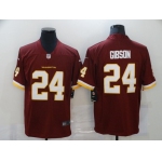 Men's Washington Redskins #24 Antonio Gibson Burgundy Red NEW 2020 Vapor Untouchable Stitched NFL Nike Limited Jersey