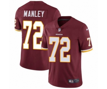 Men's Washington Redskins #72 Dexter Manley Limited Burgundy Team Color Vapor Untouchable Nike Jersey