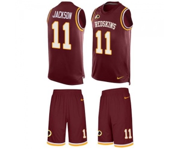 Nike Redskins #11 DeSean Jackson Burgundy Red Team Color Men's Stitched NFL Limited Tank Top Suit Jersey