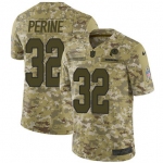 Nike Redskins #32 Samaje Perine Camo Men's Stitched NFL Limited 2018 Salute To Service Jersey