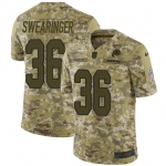 Nike Redskins #36 D.J. Swearinger Camo Men's Stitched NFL Limited 2018 Salute To Service Jersey