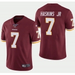 Nike Redskins 7 Dwayne Haskins Red 100th Season Vapor Untouchable Limited Jersey