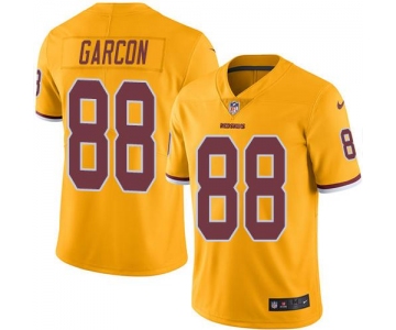 Nike Redskins #88 Pierre Garcon Gold Men's Stitched NFL Limited Rush Jersey