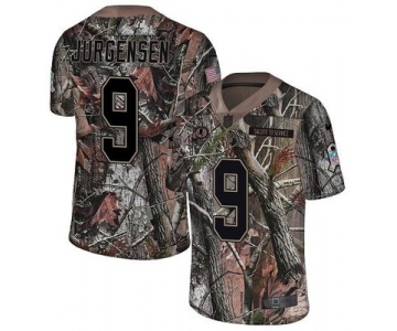 Nike Redskins #9 Sonny Jurgensen Camo Men's Stitched NFL Limited Rush Realtree Jersey