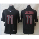 Nike Washington Redskins #11 DeSean Jackson Black Impact Limited Jersey