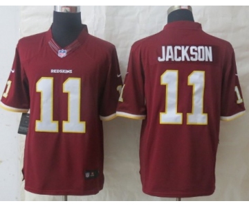 Nike Washington Redskins #11 DeSean Jackson Red Limited Jersey