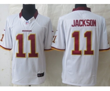 Nike Washington Redskins #11 DeSean Jackson White Limited Jersey