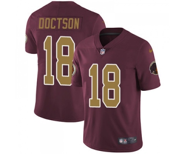 Nike Washington Redskins #18 Josh Doctson Burgundy Red Alternate Men's Stitched NFL Vapor Untouchable Limited Jersey