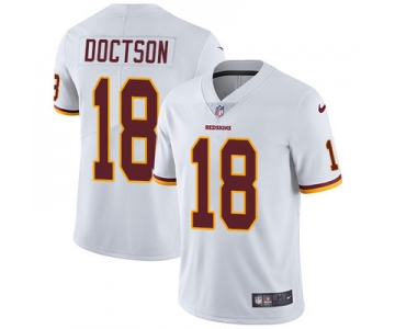 Nike Washington Redskins #18 Josh Doctson White Men's Stitched NFL Vapor Untouchable Limited Jersey