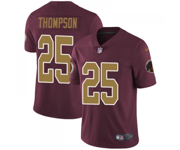 Nike Washington Redskins #25 Chris Thompson Burgundy Red Alternate Stitched NFL Vapor Untouchable Limited Jersey