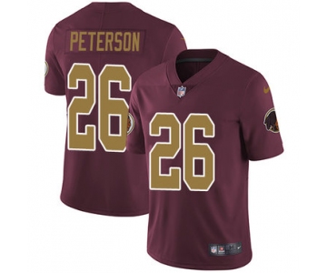 Nike Washington Redskins #26 Adrian Peterson Burgundy Red Alternate Men's Stitched NFL Vapor Untouchable Limited Jersey