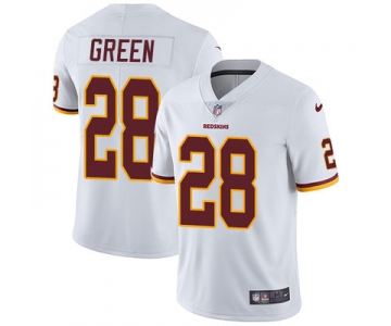Nike Washington Redskins #28 Darrell Green White Men's Stitched NFL Vapor Untouchable Limited Jersey
