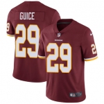 Nike Washington Redskins #29 Derrius Guice Burgundy Red Team Color Men's Stitched NFL Vapor Untouchable Limited Jersey