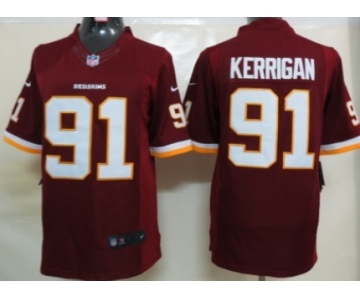 Nike Washington Redskins #91 Ryan Kerrigan Red Limited Jersey
