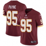 Nike Washington Redskins #95 Da'Ron Payne Burgundy Red Team Color Men's Stitched NFL Vapor Untouchable Limited Jersey