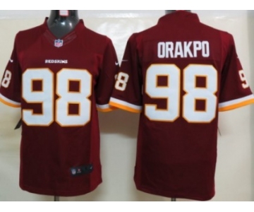 Nike Washington Redskins #98 Brian Orakpo Red Limited Jersey