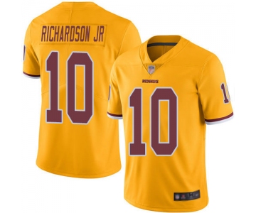 Redskins #10 Paul Richardson Jr Gold Men's Stitched Football Limited Rush Jersey