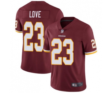Redskins #23 Bryce Love Burgundy Red Team Color Men's Stitched Football Vapor Untouchable Limited Jersey