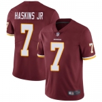 Redskins #7 Dwayne Haskins Jr Burgundy Red Team Color Men's Stitched Football Vapor Untouchable Limited Jersey