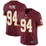 Redskins #94 Da'Ron Payne Burgundy Red Team Color Men's Stitched Football Vapor Untouchable Limited Jersey