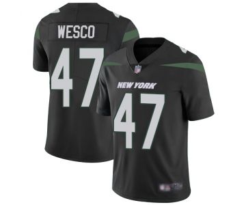 Jets #47 Trevon Wesco Black Alternate Men's Stitched Football Vapor Untouchable Limited Jersey