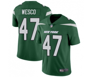 Jets #47 Trevon Wesco Green Team Color Men's Stitched Football Vapor Untouchable Limited Jersey