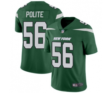 Jets #56 Jachai Polite Green Team Color Men's Stitched Football Vapor Untouchable Limited Jersey
