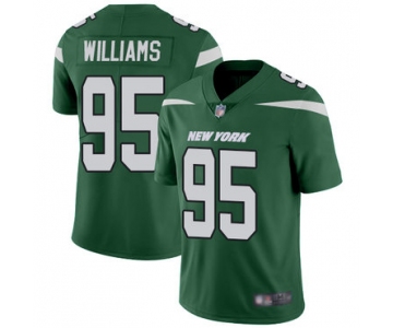 Jets #95 Quinnen Williams Green Team Color Men's Stitched Football Vapor Untouchable Limited Jersey