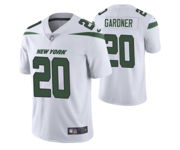 Men's New York Jets #20 Ahmad Gardner 2022 White Vapor Untouchable Limited Stitched Jersey